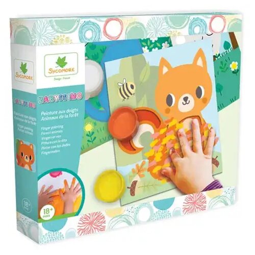 Flair Toys Sycomore Artissimo Crtanje životinjskih uzoraka prstima Slike