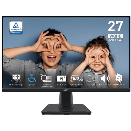 MSI PRO MP275Q 27" WQHD IPS Monitor s 100Hz i 1ms MPRT Cijene