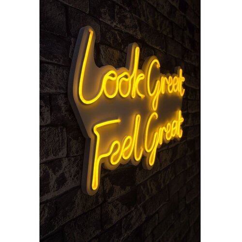 Wallity Dekorativno LED osvetljenje Look Great Feel Great, Žuto Cene