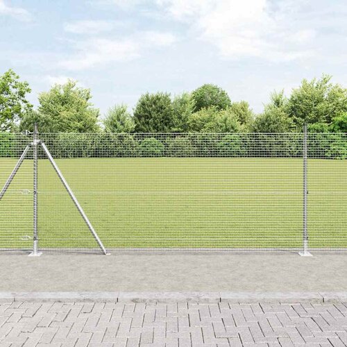  Zavareno žičano ogradno mreža s betonskom podlogom 100 x 0,8 m Cijene