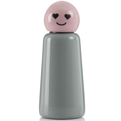 Shumee LL-steklenica 300 ml, sivo/roza srce, keglji Mini, (21398201) Slike