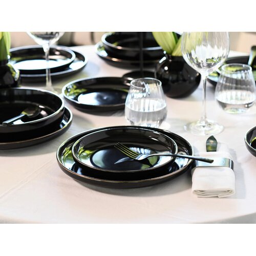 Creatable JEDILNI SERVIS Nordic Festive Schwarz Slike