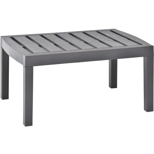The Living Store Vrtna mizica mocha 78x55x38 cm plastična - Mizica, (21465627) Slike