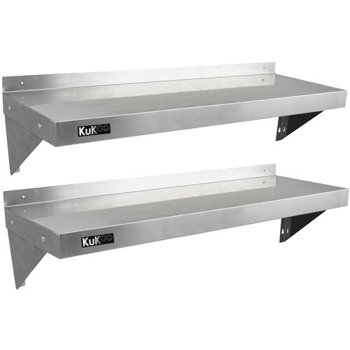 Monster 2 x KuKoo police iz nerjavečega jekla 1250 mm x 300 mm, (21571366) Cene
