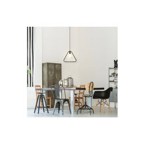 Rabalux levi pendantik triangular E27 max 60W crna industrijska rasveta Slike