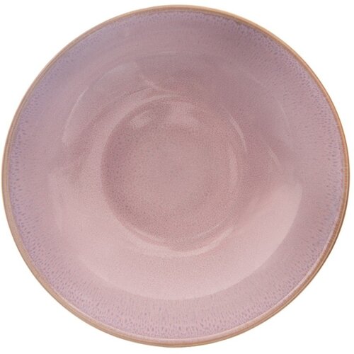 Orion Ružičasti dubok keramički tanjur ø 20,5 cm Glaze – Cene