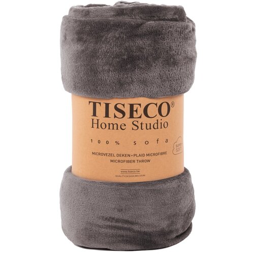 Tiseco Home Studio siva mikro plišana deka, 130 x 160 cm Cijene
