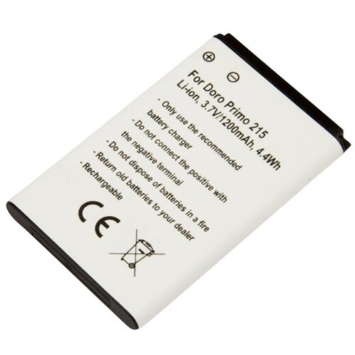 AVIZAR Nadomestna baterija za Doro Primo 215 Li-ion 3,7V 1200mAh 4,4Wh,, (5000070691) Cene