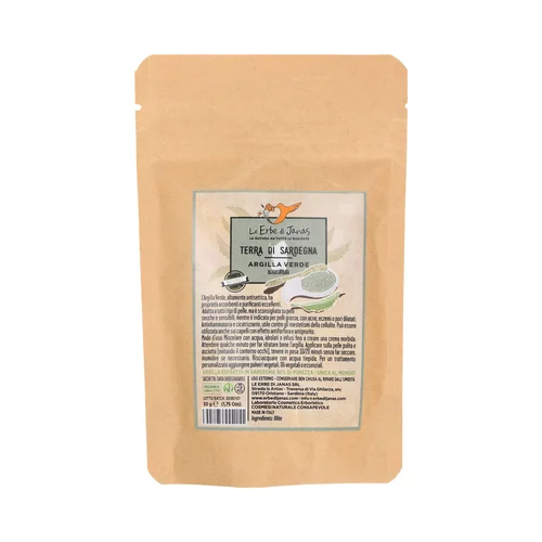 Le Erbe di Janas zelena glina - 50 g