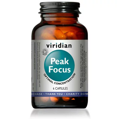 Viridian Nutrition Peak focus (60 kapsul)