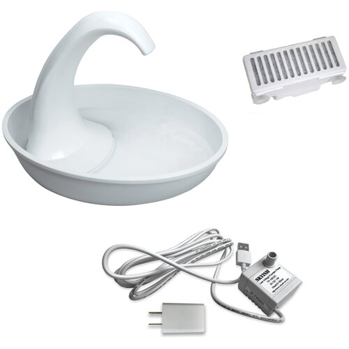 Pioneer Pet Swan Fountain - pojilica 2,36 l Slike