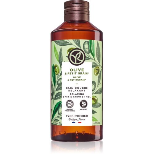 Yves Rocher Bain de Nature relaksacijski gel za prhanje Olive & Petit Grain 400 ml Cene