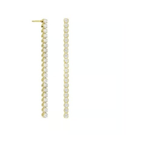Victoria Cruz eunoia crystal gold mindjuše sa swarovski kristalima ( a4367-07dt ) Cene