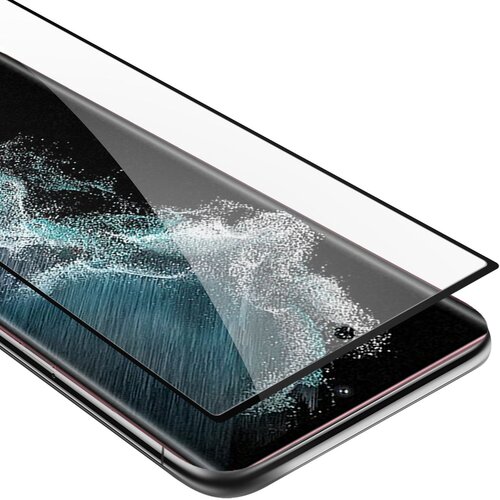 Cadorabo Oklepni film Full Screar, združljiv s Samsungom - zaščitnim filmom v prozornem s črno -kaljenim zaščitnim steklom v 9H trdoti s 3D dotikom, (20607691) Cene