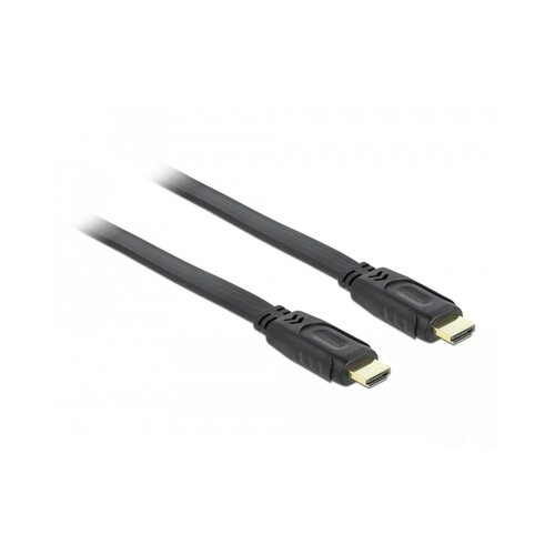 Delock HDMI priključni kabel HDMI-A utikač, HDMI-A utikač 2.00 m crna 82670 HDMI kabel Cijene