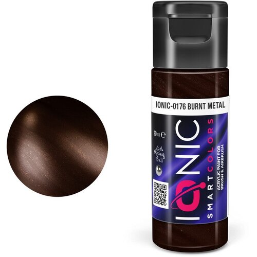 AMMO by MIG Jimenez AMMO Ionic Smart Colors Burnt Metal 20ml | Akrilna Boja za Minijature IONIC-0176 Cene