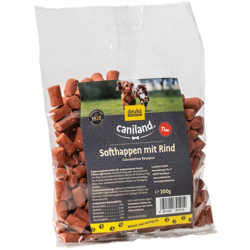 Caniland Softhappen bez žitarica s govedinom - 200 g