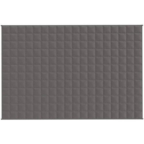  Te&amp;scaron;ka deka siva 120 x 180 cm 5 kg od tkanine Slike