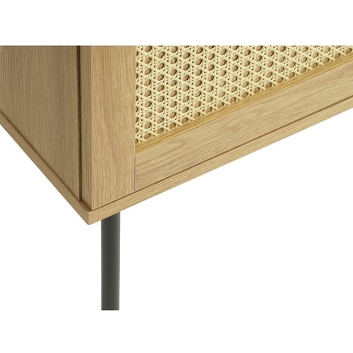 Unique Furniture Nizka komoda v hrastovem dekorju 140x80 cm Pensacola &amp;ndash; Slike