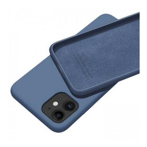 MCTK5-SAMSUNG A22 Futrola Soft Silicone Dark Blue Slike
