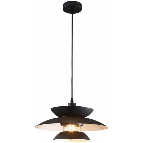 Viseći luster na sajli BERIT 1xE27/20W/230V, crna Cene