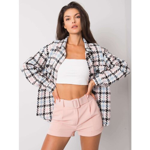 Fashion Hunters Dusty pink shorts with Mabinta belt Slike