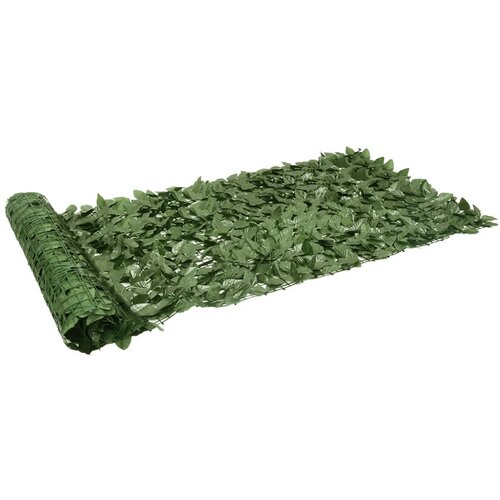 vidaXL Balkonsko platno s temno zelenim listjem 200x100 cm Cene