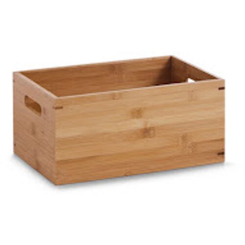 ZELLER Leseni zaboj (Do x Š x V: 30 x 20 x 14 cm, Rjave barve, Bambus) Cene
