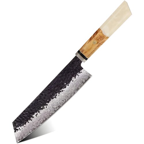IZMAEL Damaskast kuhinjski nož AI-37358 - Kiritsuke / Bela Cene
