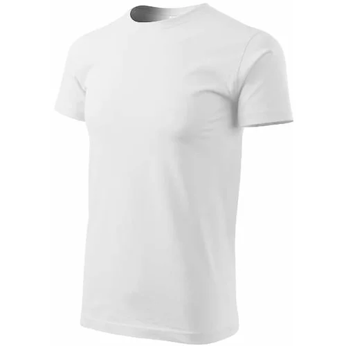 BASIC majica kratkih rukava muška bijela 3XL