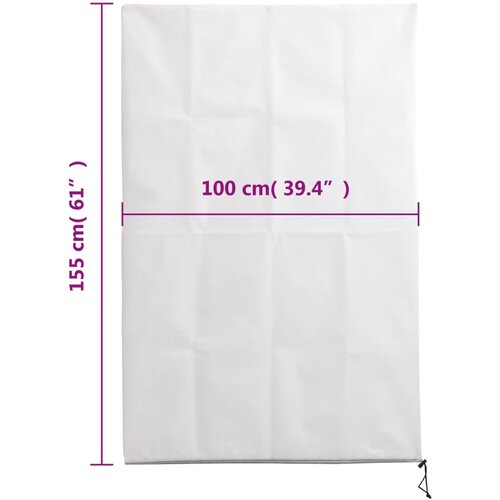  Navlake za biljke od flisa s patentom 10 kom 70 g/m&amp;sup2; 1 x 1,55 m Slike