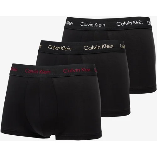 Calvin Klein Low Rise Trunk 3-Pack Black