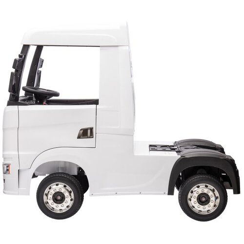 Lean Toys Otro&amp;scaron;ki tovornjak Scania 500R 4x4 24V bela Slike