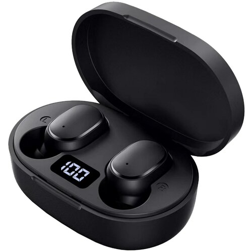 Meanit slušalica bežična, Bluetooth v5.1, crne - TWS B60 Black Slike