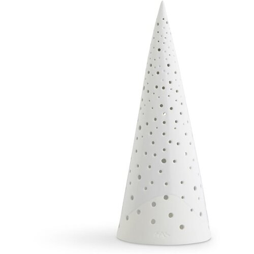 K&amp;auml;hler Design bijeli božićni svijećnjak od ko&amp;scaron;tanog porculana Nobili, visina 30 cm Slike