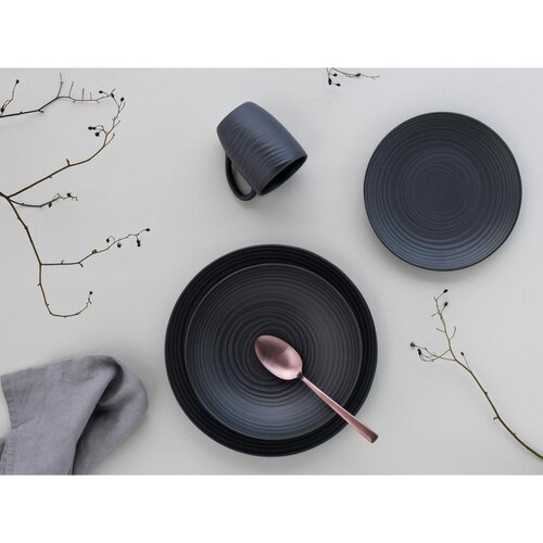 Creatable Kombinirani Servis Lava Stone Black, 24-Delni Slike