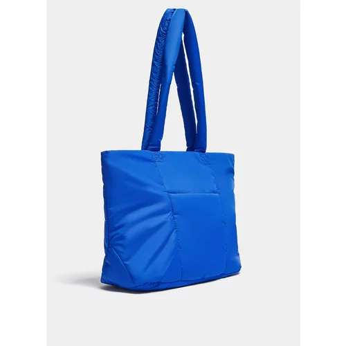 Pull&Bear Nakupovalna torba kraljevo modra