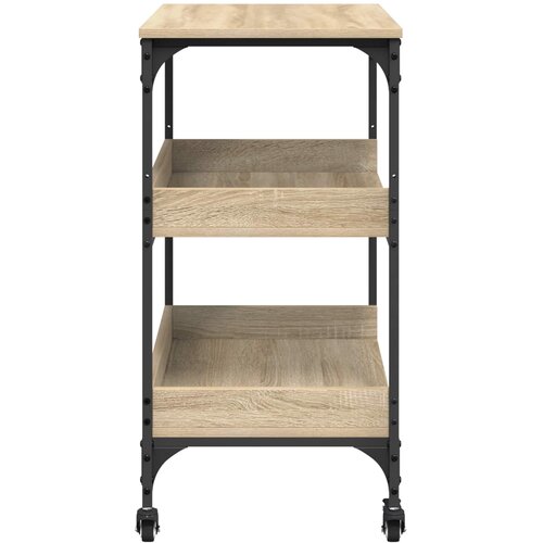  Kuhinjski kolica Sonoma hrast 60 x 41 x 80,5 cm Slike