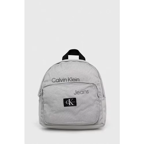 Calvin Klein Jeans Dječji ruksak boja: narančasta, mali, s uzorkom