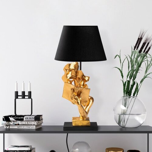 Opviq FIGURA-15291 goldblack table lamp Cene