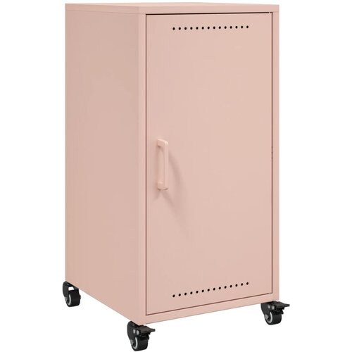 Maison Chic Komoda - Predalnik roza 36x39x72 cm jeklo, (21715727) Slike