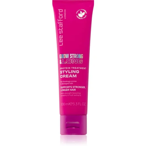 Lee Stafford Grow Strong & Long Styling Cream stiling krema z beljakovino 100 ml