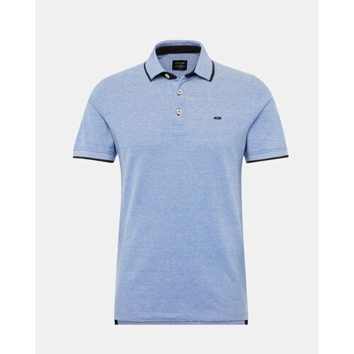 Jack &amp;amp; Jones Majice s kratkimi rokavi 12136668 PAULOS Modra Slike
