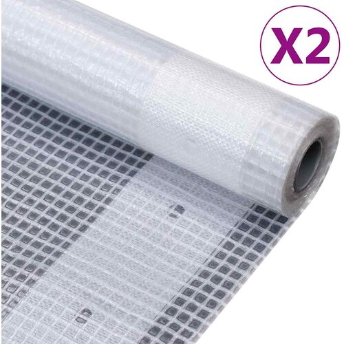 vidaXL Cerade Leno 2 kom 260 g/m&sup2; 2 x 15 m bijele Cijene