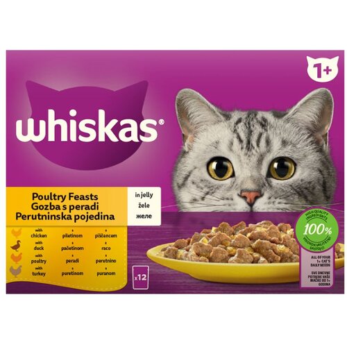Whiskas izbor peradi 12 x 85 g Cijene