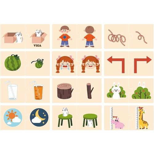 Viga Igračka puzzle suprotnosti Cene