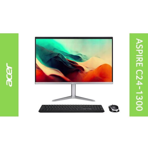 Acer All-in-one, Aspire C24-1300 Full HD, AMD Ryzen 5 7520U, 16GB, 1TB SSD, Win 11 Home (DQ.BL0EX.003) Slike