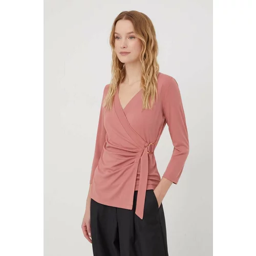 Polo Ralph Lauren Bluza za žene, boja: ružičasta, bez uzorka