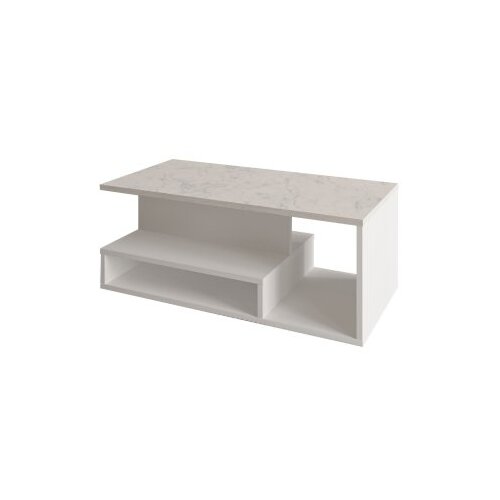 Hanah home Sto za dnevnu sobu Vera Mini White Marble Slike