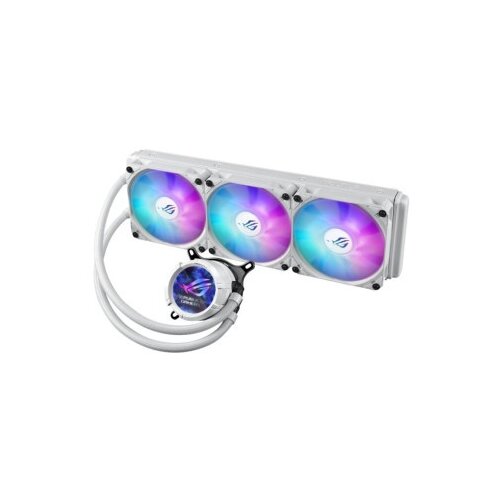 Asus ROG STRIX LC III 360 WHT/3x120mm/ARGB/2.1&amp;quot; IPS LCD/vodeno hladenje/bela Kuler za CPU ( 90RC00W2-M0UAY0 ) Slike
